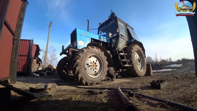 ✅ Переоборудование #МТЗ 82 с зимы на лето! Жизнь в селе.