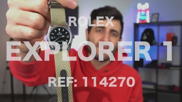 Это самые скучные ROLEX？! ｜ Обзор Rolex Explorer ref.114270