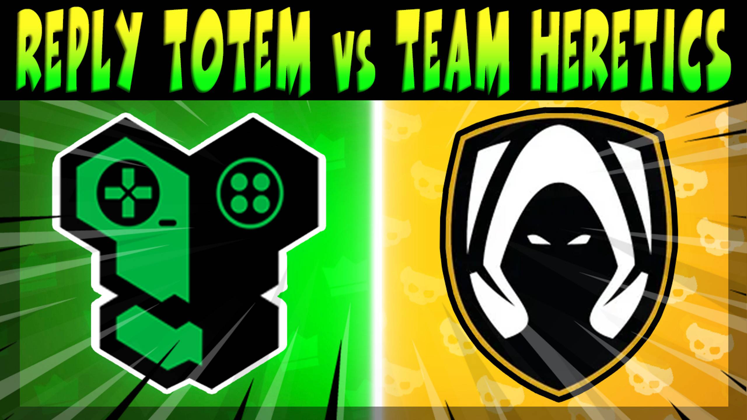 КРУТОЙ СКРИМ, ИГРАЮТ - REPLY TOTEM vs TEAM HERETICS #brawlstars