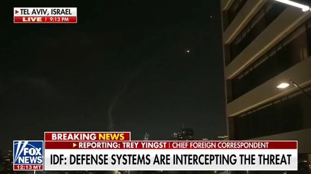 🤣🤯Репортер FoxNews в Тель-Авиве ретировался в прямом эфире.