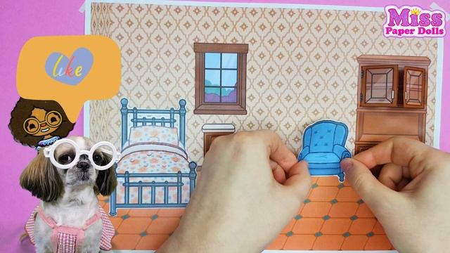 DIY quiet book Toca Life World patterns tutorial / Encanto Disney Mirabel / Miss Paper Dolls