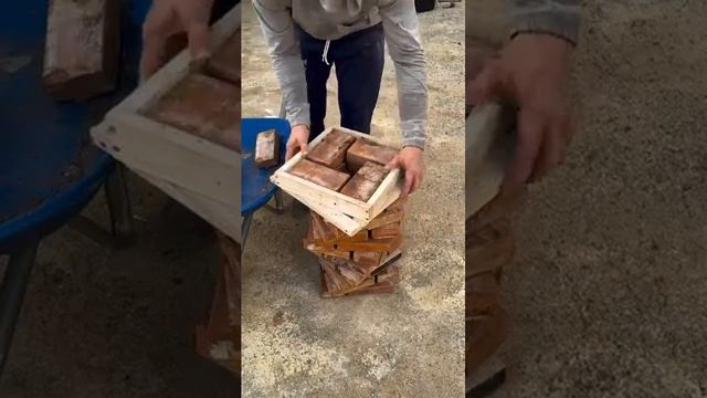 Простой шаблон для кладки винтовых колонн👍