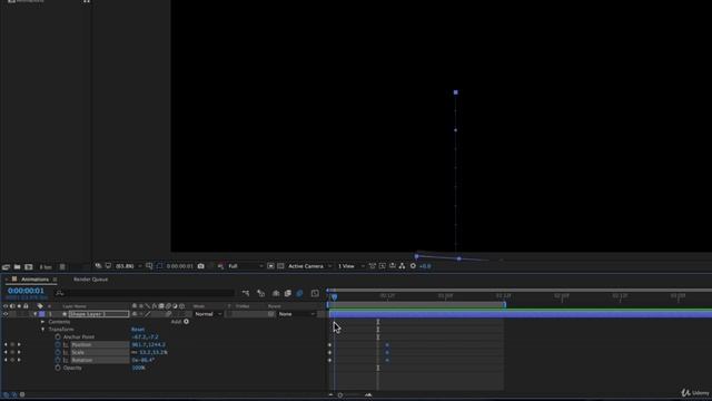 After Effects Course 018 Make Animations Better with Easy Ease and Motion Blur