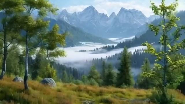 Инструментальная музыка Утренний туман в горах