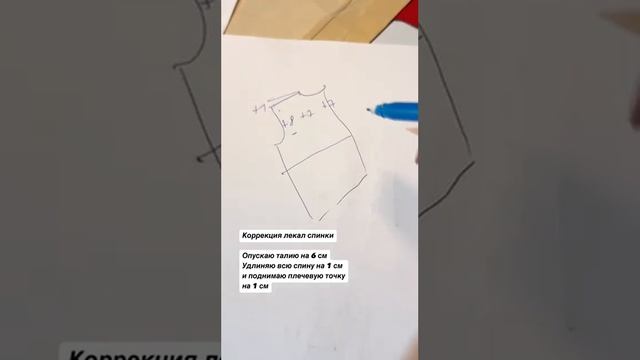 🔴 КОРРЕКЦИЯ БАЗОВОЙ ОСНОВЫ ПЛАТЬЯ ПО МЕРКАМ КЛИЕНТКИ