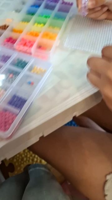 ДЕЛАЕМ С МОЕЙ ПОДРУГОЙ ФИГУРКУ ИЗ АКВАМОЗАЙКИ 🌹