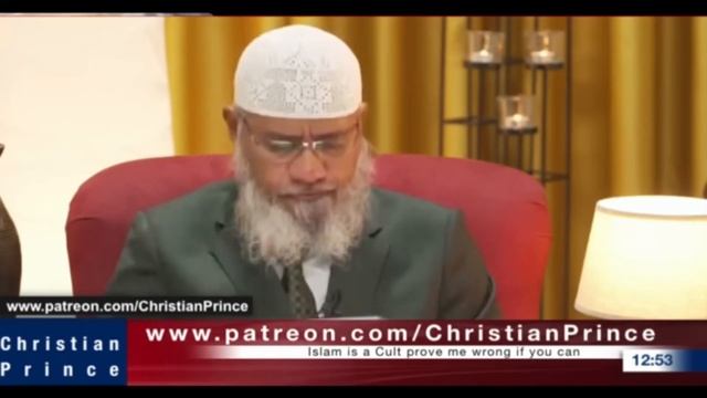 Christian Prince вызвал Закира Найка онлайн на дебаты, а Закир Найк  в ступоре практически минуту.