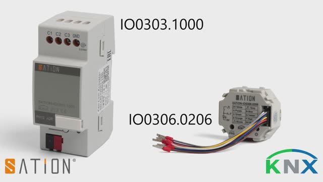 IO0306.0206 - KNX Универсальный интерфейс на 6 каналов от SATION