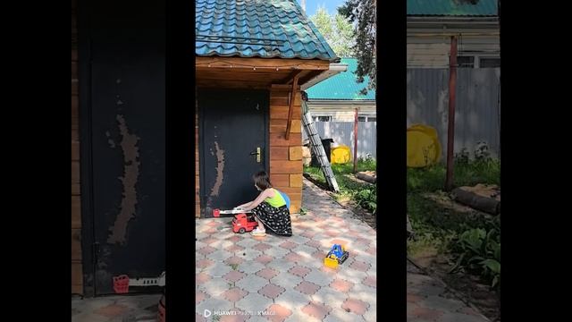 Красивый сад у клиентки