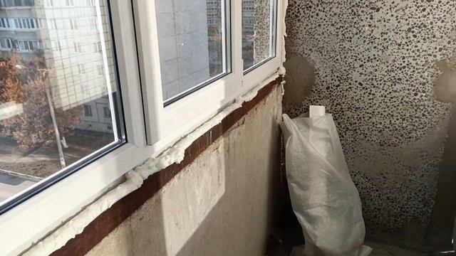 Установка балконной рамы и всех окон в квартире. Толья