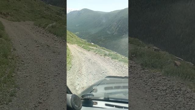 спуск с горы Белкенек