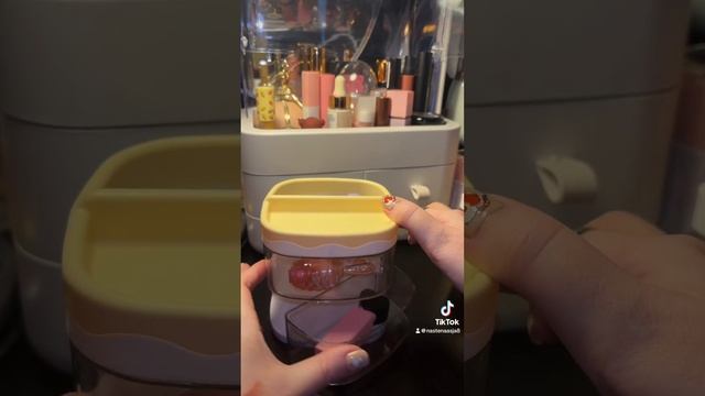 Organize with me. Aestetik. Организация косметики новый удобный о?