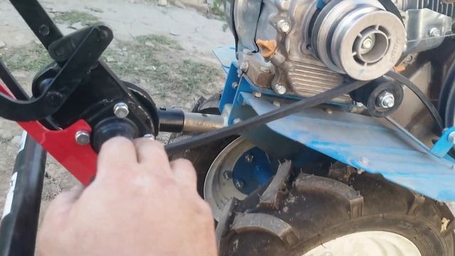 Косилка-пахарь, сборка и первое испытание, работа по х?