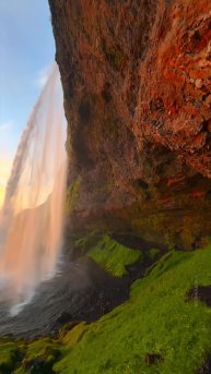 #исландия #горы #вода #закат