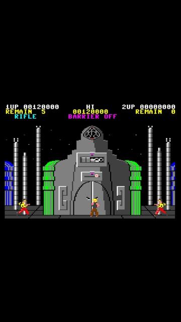 🎮 Gryzor C64 — Битва у водопада! 🔫🌊