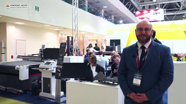 Бондарь Михаил (Нева Технолоджи, ООО, С.-Петербург) интервью на 17-й выставке Композит-Экспо 2025