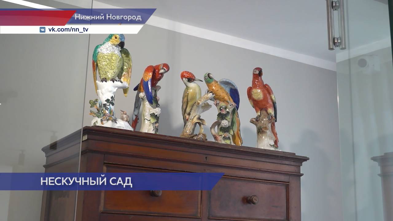 Выставка редких фарфоровых изделий прошла в Горький-Центре
