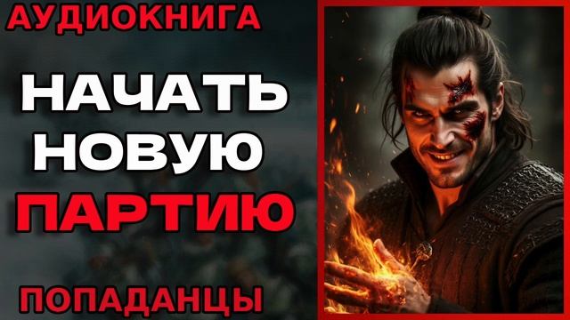 НАЧАТЬ НОВУЮ ПАРТИЮ Аудиокнига #аудиокнига #аудиокниги #попаданец #попаданцы