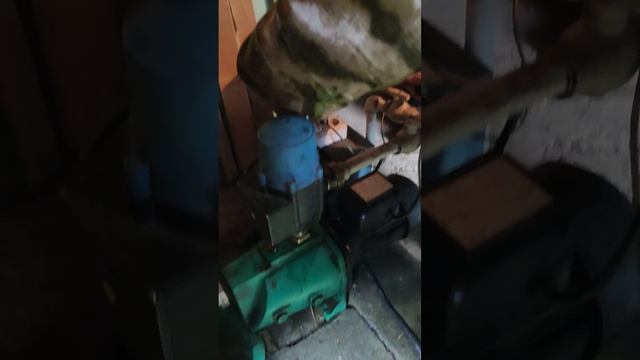 Установка автоматики на насос подачи воды из скважины после реизии.