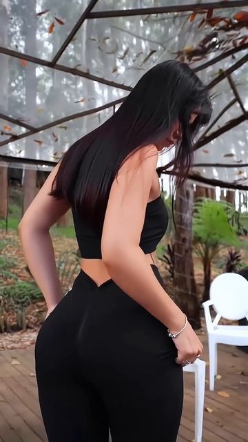 WPpHiulfZJw - Gorgeous models in black tight pants weekend fashion style #fashion  #style #outfit #s