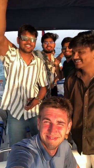 Гости из Индии на катамаране Лайт