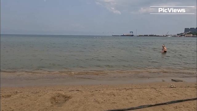 Анапа - Сезон 2025. Центральный пляж сегодня 13 июня 2025. Море и погода в Анапе сейчас. Обстановка
