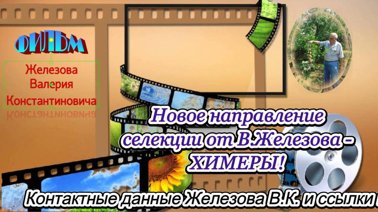 Новое направление селекции от В.Железова - ХИМЕРЫ!