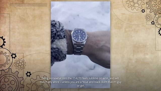 Практическое знакомство:  обзор Rolex Explorer ref.114270