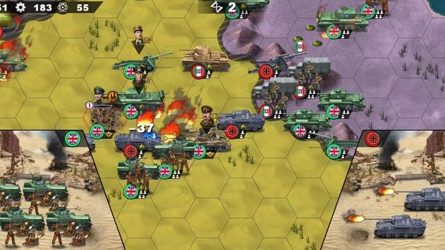 World  Conqueror  4 прохождение Operation Battleaxe
