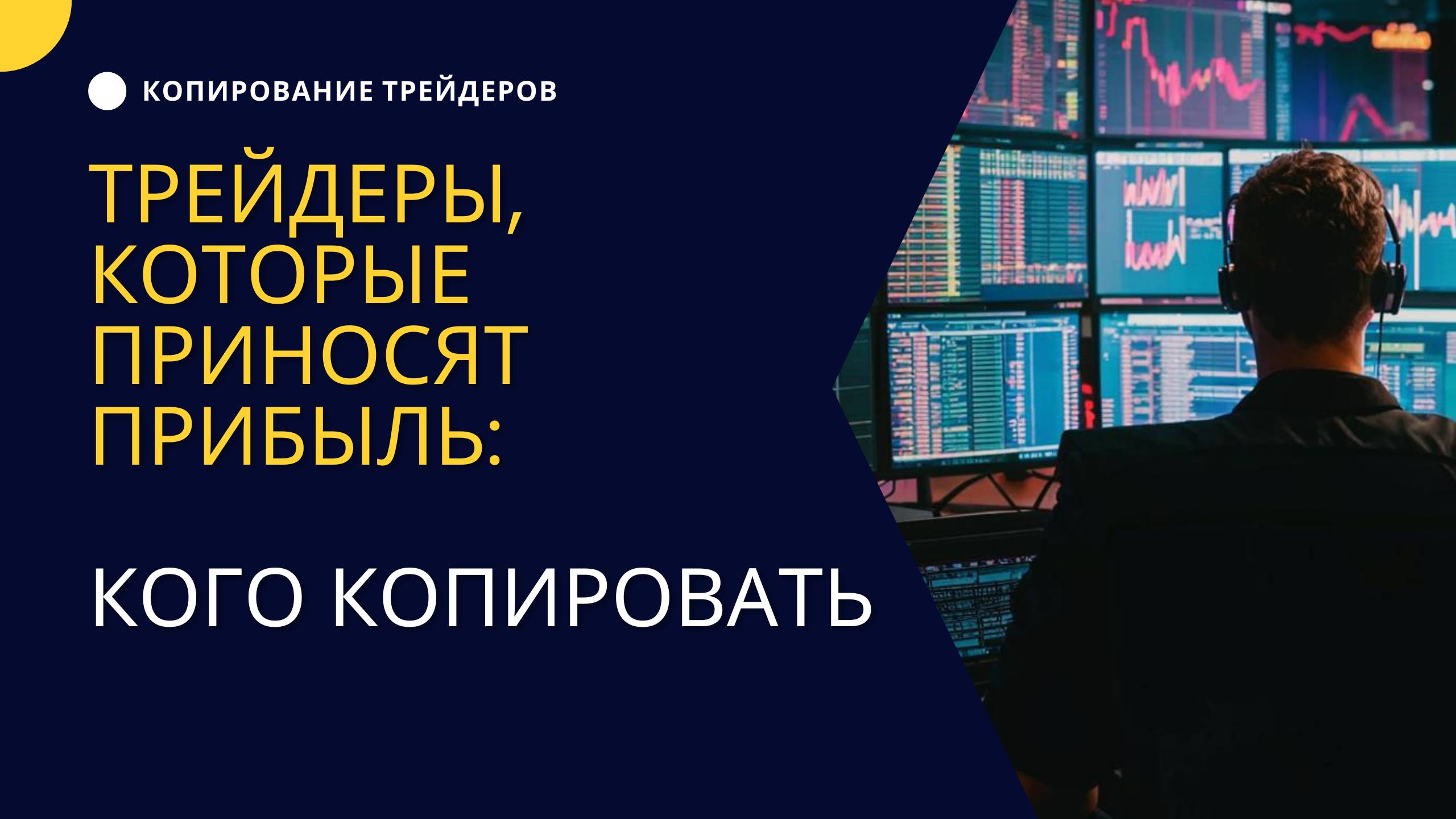 Трейдеры, которые приносят прибыль кого копировать