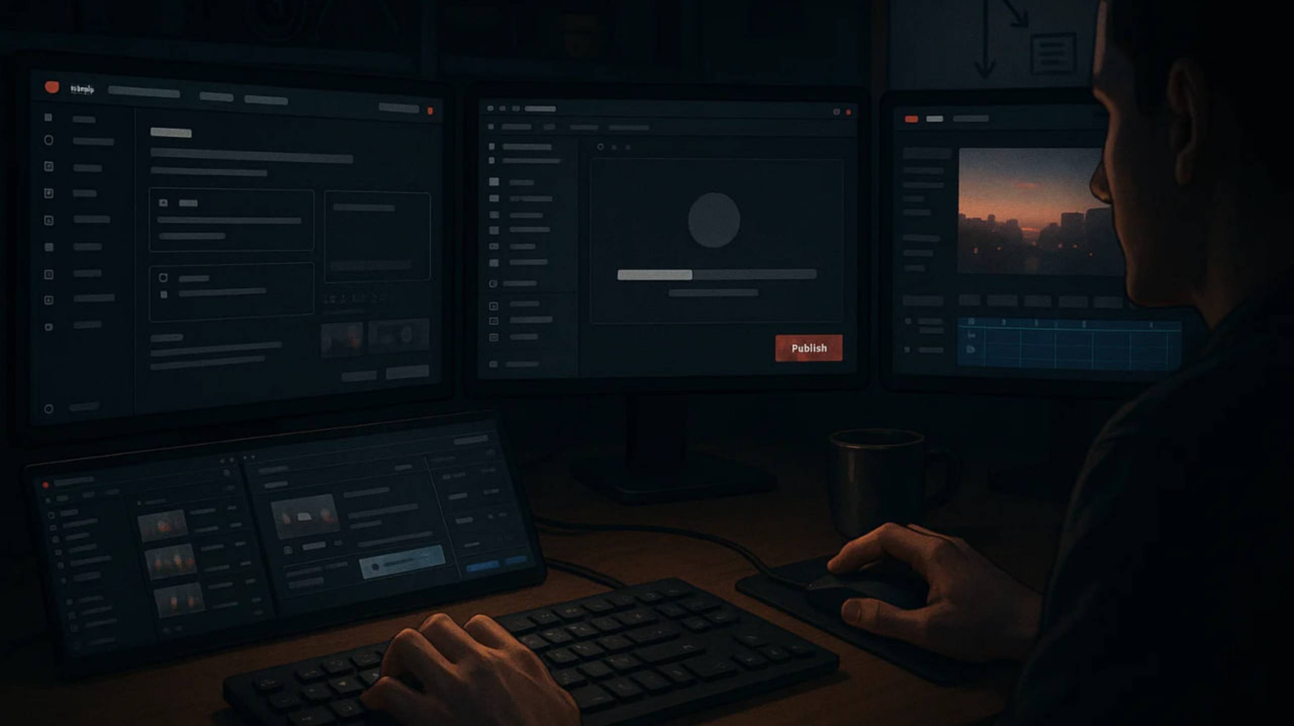 YOUTUBE. РЕЖИМ РАБОТЫ: РУЧНОЙ РЕЖИМ