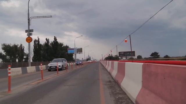Поездка через Тургеневский мост