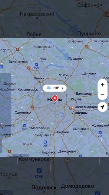🌧️В Москве с полудня ожидается сильный дождь и порывистый ветер🌧️