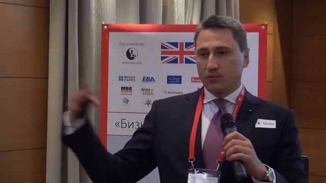 Олександр Саусь на виставці «Бізнес англійською 2014»