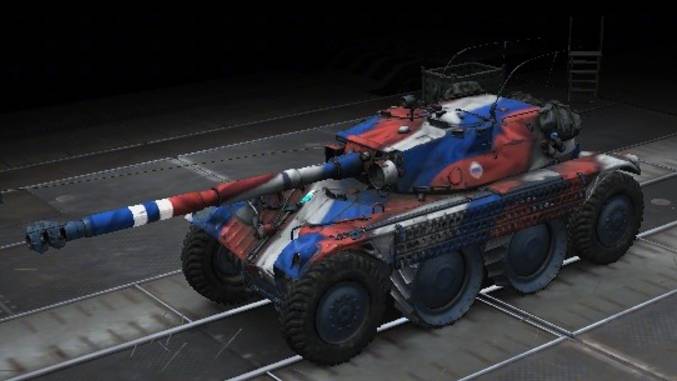 EBR 105 и другие ЛТ в Натиске, Случайных боях