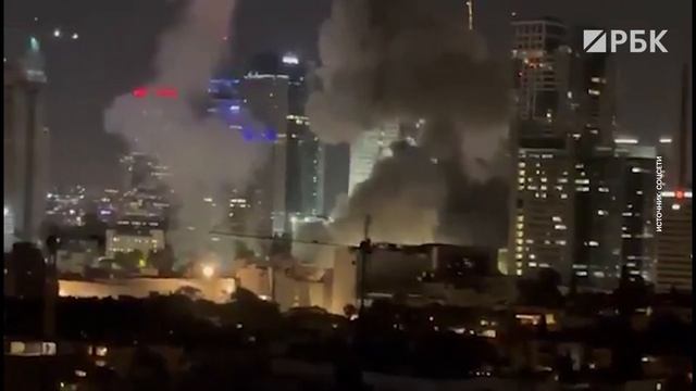 Иранские ракеты в прямом эфире пробили израильское ПВО