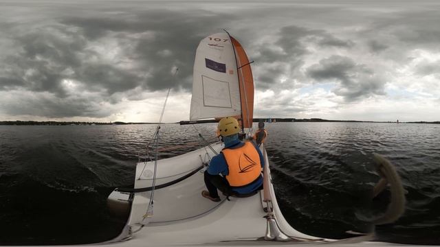 Праздничная регата в клубе X-Sailing в День России. Гонка 2.