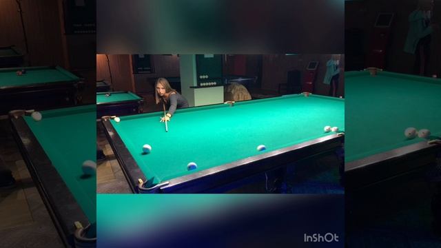 Три шара одним ударом😎