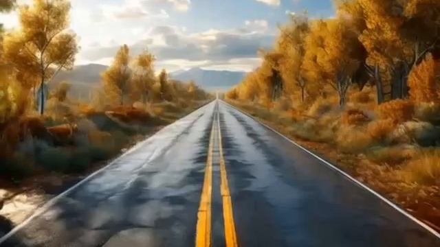 Инструментальная музыка Дорога, уходящая в бескон
