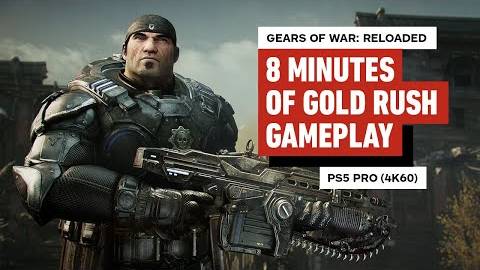 Gears of War: Reloaded - 8 минут игрового процесса на PS5 Pro (IGN)