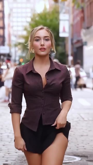 ODscbdrMryQ - Stunning high waist flare skirt street style outfit for the weekend #fashion #style #o