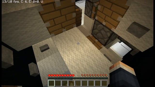 Прохождение карты "4 испытания" #1 (Minecraft)