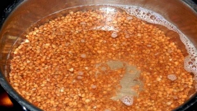 Гречка с морковью