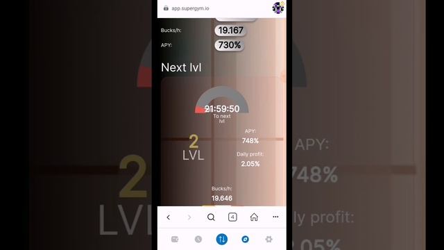 🛑СКАМ🛑SuperGym на смарт контракте, доходность 2% - 3% в ден