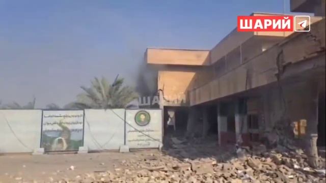 Кадры правительственного здания в Тегеране