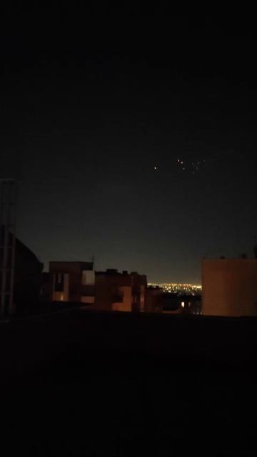 Видео боевх действий на Украине- Сбитие израильского дрона над Тегераном.