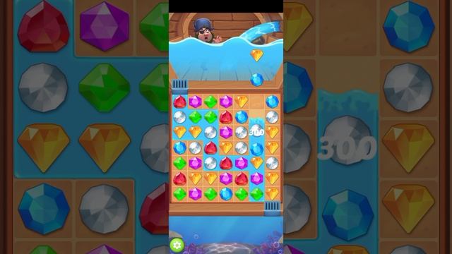 МОБИЛЬНАЯ ИГРА СОКРОВИЩА ПИРАТОВ - ТРИ В РЯД