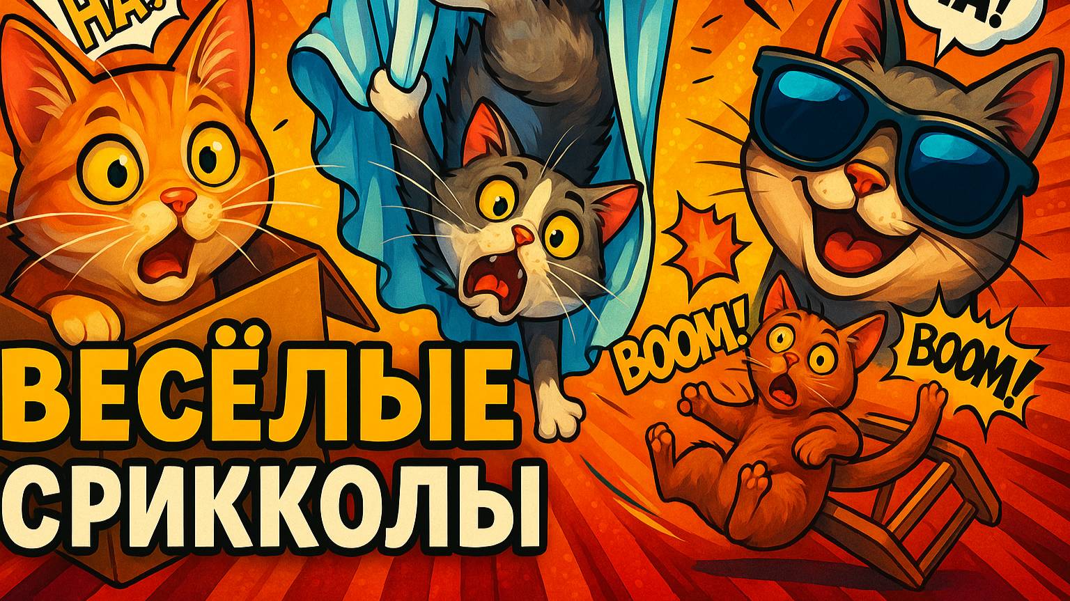 Приколы с котами! Смешные видео с животными! #4