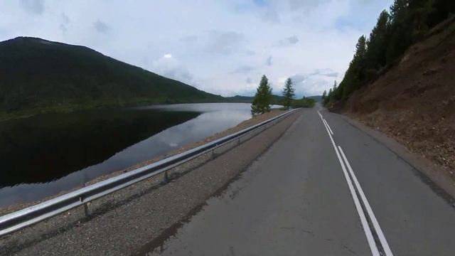 мертвое озеро Акташ Алтай