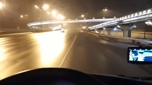 платная дорога в Москве.